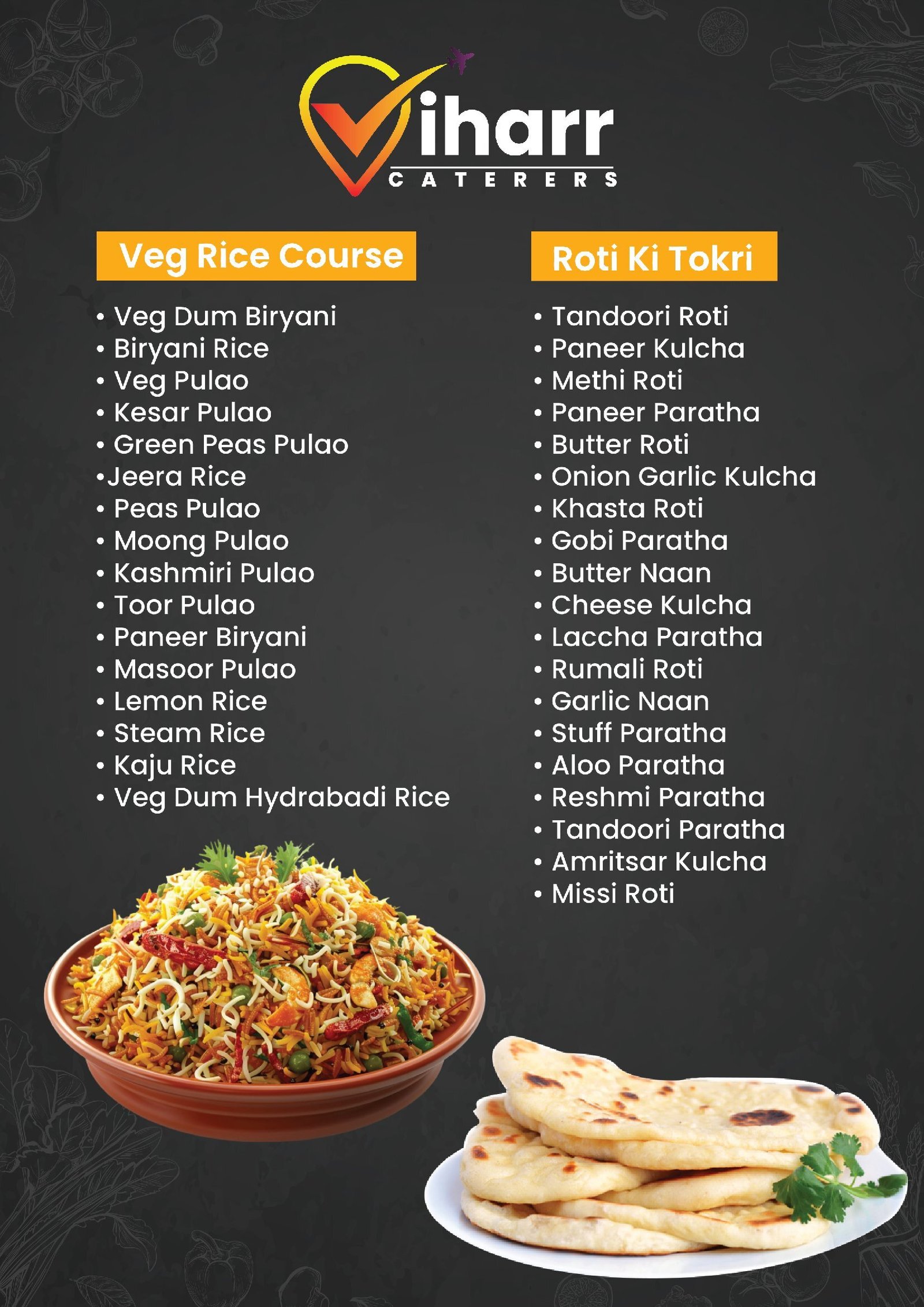 Veg Menu